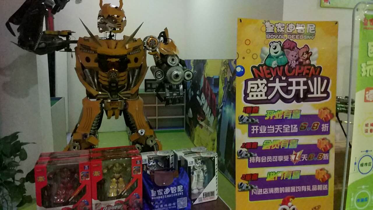 玩具加盟店 -玩具店开业-皇家迪智尼儿童玩具店加盟官网